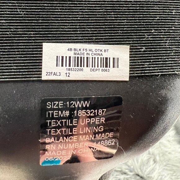 Torrid Black Faux Suede Over-the-Knee Boots – Size 12WW – New with Tags - Picture 8 of 8